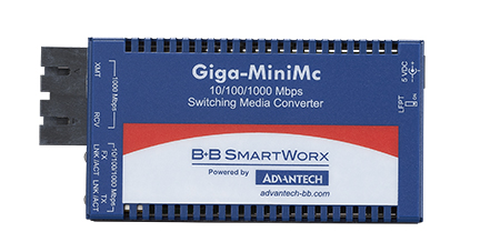 Giga-MiniMc, TX/SSFX-SM1550-SC-WDM, W/Adapter